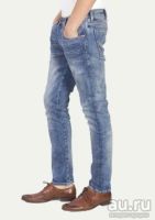 Лот: 14006984. Фото: 3. Зауженные мужские джинсы Wrangler... Одежда, обувь, галантерея
