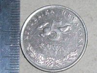 Лот: 16845824. Фото: 6. Монета 5 кун пять Хорватия 1996...