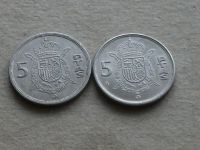 Лот: 20589495. Фото: 2. Монета 5 песет пять Испания 1984... Монеты