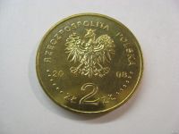 Лот: 18355407. Фото: 2. Польша, 2 злотых 2008 года. Збигнев... Монеты