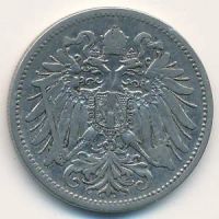 Лот: 9677884. Фото: 2. Австрия 20 геллеров 1894 год... Монеты