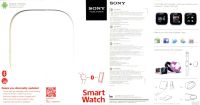 Лот: 13448033. Фото: 6. Часы Sony SmartWatch MN2 с ремешком...