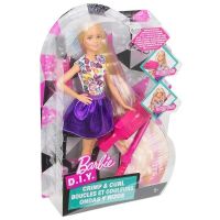 Лот: 10125175. Фото: 6. Игровой набор Barbie Цветные локоны...