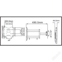 Лот: 2515286. Фото: 2. Кронштейн для LCD/LED телевизоров... Аксессуары