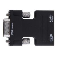 Лот: 20510804. Фото: 5. HDMI F (female) to VGA M (male...