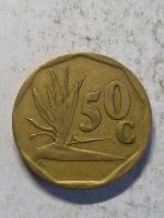 Лот: 16497155. Фото: 2. ЮАР 50 центов, 1992. Монеты