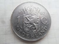 Лот: 21249494. Фото: 2. Нидерланды 1 гульден 1967. Монеты