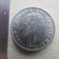 Лот: 20828924. Фото: 6. Монета 5 песет пять Испания 1975...