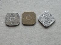 Лот: 19298608. Фото: 6. Монета 5 пять цент Цейлон 1912...