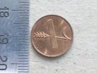 Лот: 19566417. Фото: 6. Монета 1 один раппен Швейцария...
