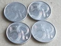 Лот: 20022520. Фото: 6. Монета 50 геллер Чехия 1993; 1995...