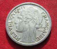 Лот: 20982514. Фото: 2. Франция 1 франк, 1947г. Монеты