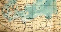 Лот: 18078910. Фото: 6. Карта Балтийского моря из словаря...