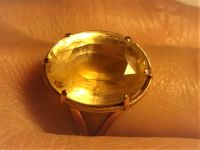 Лот: 19661580. Фото: 3. Золотое кольцо с золотым природным... Красноярск