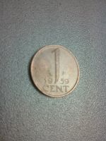 Лот: 8222989. Фото: 2. 1 цент 1959 год Нидерланды. Монеты