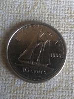 Лот: 18879105. Фото: 2. Канада 10 центов 1999. Монеты