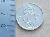 Лот: 13293887. Фото: 3. Монета 50 эри оре ере Швеция 1990... Коллекционирование, моделизм