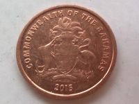 Лот: 21128759. Фото: 2. Монета Багамов 1 цент, 2014. Монеты