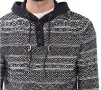 Лот: 11024588. Фото: 2. Мужской пуловер с капюшоном от... Мужская одежда