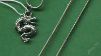 Лот: 2574639. Фото: 2. 1(№2116) подвеска дракон серебро... Ювелирные изделия, бижутерия, часы