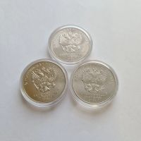 Лот: 21573787. Фото: 2. 25 рублей 2018-2019 гг. 3 монеты... Монеты