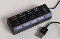 Лот: 6358542. Фото: 3. USB 2.0 HUB на четыре порта с... Компьютеры, оргтехника, канцтовары