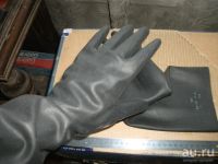 Лот: 12729939. Фото: 10. Перчатки черная резина рукавицы...