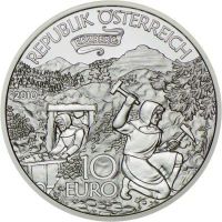Лот: 14012137. Фото: 2. 10 евро Австрия 2010 - Легенды... Монеты