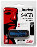 Лот: 5866774. Фото: 2. Флешка USB 64 ГБ Kingston Data... Носители информации