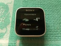 Лот: 13448033. Фото: 3. Часы Sony SmartWatch MN2 с ремешком... Красноярск