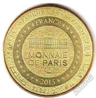 Лот: 5892654. Фото: 2. Франция 2015 жетон медаль Бон... Значки, медали, жетоны