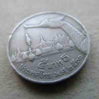Лот: 20923413. Фото: 2. Монета 5 бат пять Таиланд 1987-1988... Монеты