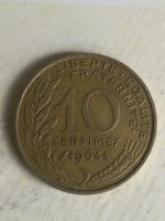 Лот: 15925962. Фото: 2. Франция 10 сантимов, 1964. Монеты