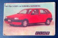 Лот: 6071918. Фото: 2. Календарик 1992г СССР Fiat Tipo... Открытки, билеты и др.