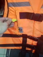 Лот: 17503793. Фото: 2. Спасательный жилет оранжевый спасжилет... Водный транспорт