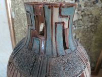 Лот: 16681909. Фото: 2. Авторская керамическая ваза. Предметы интерьера