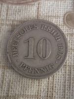 Лот: 16688069. Фото: 2. Германия 10 пфеннигов, 1908 Отметка... Монеты