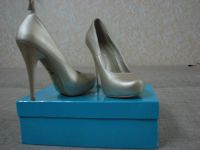 Лот: 3298551. Фото: 2. туфли женские золото р.36 Цена... Женская обувь