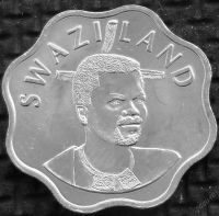 Лот: 5939848. Фото: 2. Свазиленд 10 центов 2005г = АНЦ... Монеты