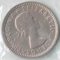 Лот: 14480493. Фото: 2. Великобритания Англия 6 пенсов... Монеты