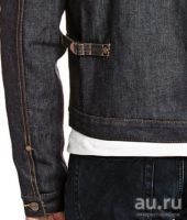 Лот: 9916188. Фото: 6. Мужская утепленная джинсовая куртка...