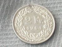 Лот: 16874803. Фото: 9. Монета 2 франк два Швейцария 1964...
