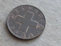 Лот: 8950612. Фото: 6. Монета 1 раппен один Швейцария...