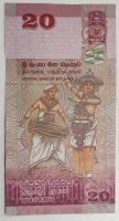 Лот: 4544647. Фото: 2. 20 рупий 2010 год. Шри-Ланка... Банкноты