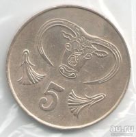 Лот: 13057662. Фото: 2. Кипр 5 центов 1983 года (с2-3). Монеты