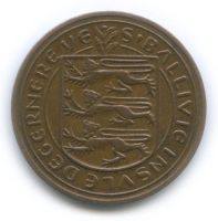Лот: 18815451. Фото: 2. Гернси 1/2 новой пенни 1971. Монеты