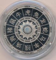 Лот: 17107581. Фото: 2. Россия Медаль 2010 Китайский гороскоп... Значки, медали, жетоны