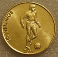 Лот: 7670074. Фото: 2. 25 шиллингов 2001 Сомали 25 Shillings... Монеты