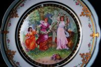 Лот: 21772363. Фото: 3. Настенная тарелка 1890 год Королевская... Коллекционирование, моделизм