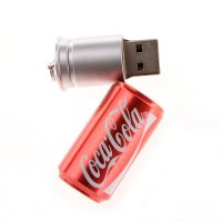 Лот: 3579489. Фото: 2. USB флешка 8Gb "Coca Cola", красная. Носители информации